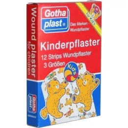 GOTHAPLAST Childrens plaster strips, 12 pieces