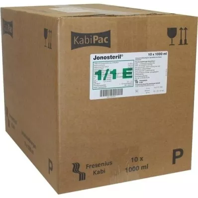 JONOSTERIL Plastic infusion solution, 10X1000 ml JONOSTERIL Plastic infusion solution, 10X1000 ml
