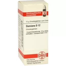 DAMIANA D 12 globules, 10 g