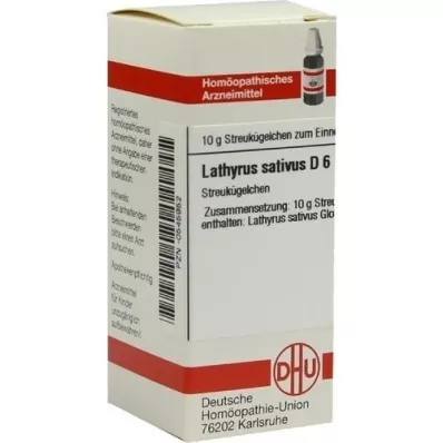 LATHYRUS SATIVUS D 6 globules, 10 g