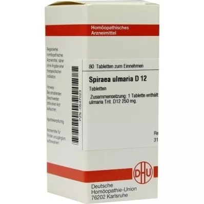SPIRAEA ULMARIA D 12 tablets, 80 pcs SPIRAEA ULMARIA D 12 tablets, 80 pcs