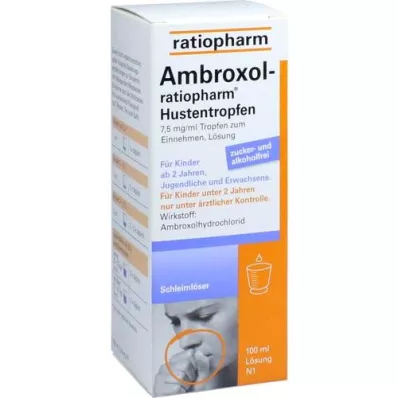 AMBROXOL-ratiopharm cough drops, 100 ml AMBROXOL-ratiopharm cough drops, 100 ml