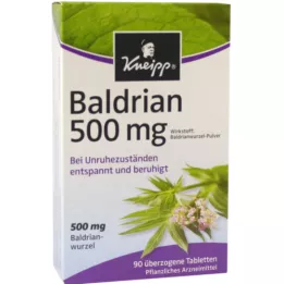 KNEIPP Valerian 500 coated tablets, 90 pcs