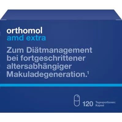 ORTHOMOL AMD extra capsules, 120 pcs ORTHOMOL AMD extra capsules, 120 pcs