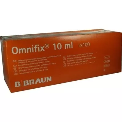 OMNIFIX Solo Spr.10 ml Luer latex-free, 100X10 ml