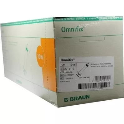 OMNIFIX Solo Spr.10 ml Luer Lock latex-free, 100X10 ml OMNIFIX Solo Spr.10 ml Luer Lock latex-free, 100X10 ml
