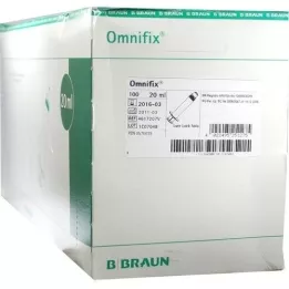 OMNIFIX Solo Spr.20 ml Luer Lock latex-free, 100X20 ml