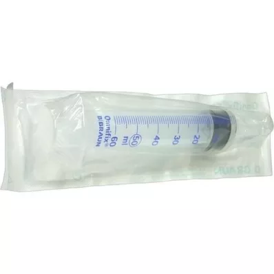 OMNIFIX Wound and bladder syringe 50 ml without adapter, 50 ml