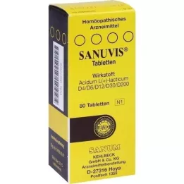 SANUVIS Tablets, 80 pcs