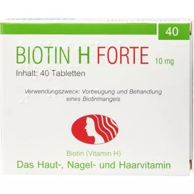 BIOTIN H forte tablets, 40 pcs