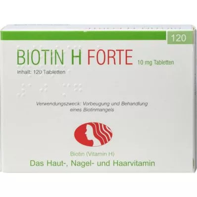 BIOTIN H forte tablets, 120 pcs BIOTIN H forte tablets, 120 pcs