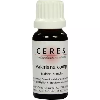 CERES Valeriana comp. drops, 20 ml CERES Valeriana comp. drops, 20 ml