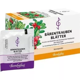 BÄRENTRAUBENBLÄTTER Filter bag, 20X3 g