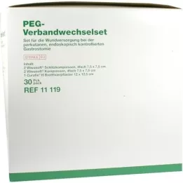 PEG Dressing change set, 30 pcs