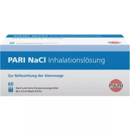 PARI NaCl inhalation solution ampoules, 60X2.5 ml