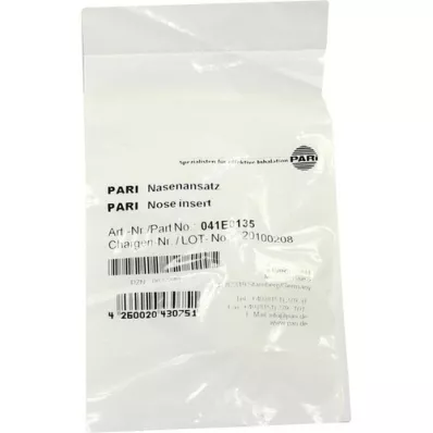 PARI Nose insert, 1 piece PARI Nose insert, 1 piece
