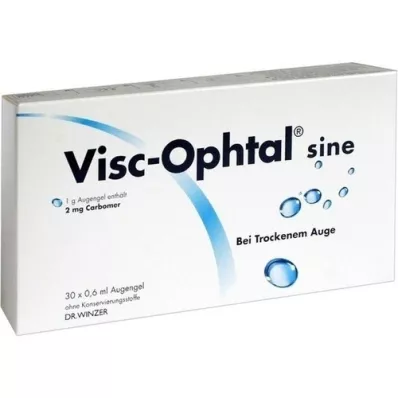 VISC OPHTAL sine eye gel, 30X0.6 ml VISC OPHTAL sine eye gel, 30X0.6 ml