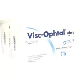 VISC OPHTAL sine eye gel, 120X0.6 ml