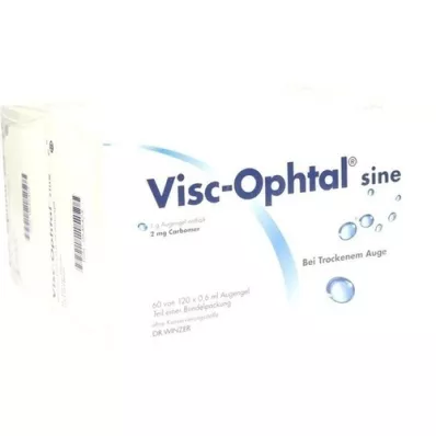 VISC OPHTAL sine eye gel, 120X0.6 ml VISC OPHTAL sine eye gel, 120X0.6 ml