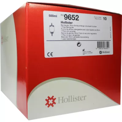 HOLLISTER Urine leg bag with drain 500 ml non-sterile, 10 pcs