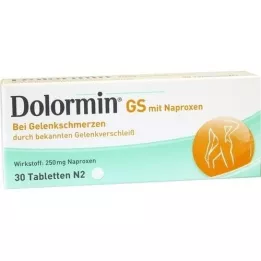 DOLORMIN GS with naproxen tablets, 30 pcs