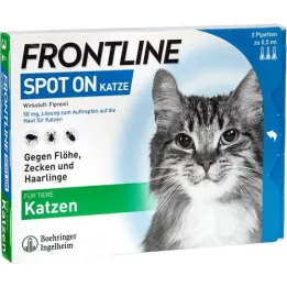 FRONTLINE Spot on K solution for cats, 3 pcs