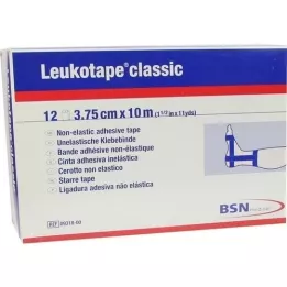 LEUKOTAPE Classic 3.75 cmx10 m blue, 12 pcs