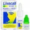 LIVOCAB direct combination 4 ml eye drops + 5 ml nasal spray, 1 p