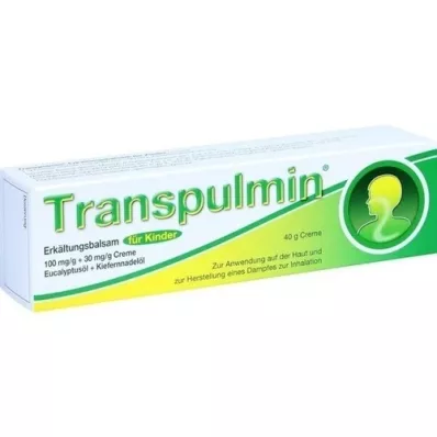 TRANSPULMIN Cold balm for children, 40 g