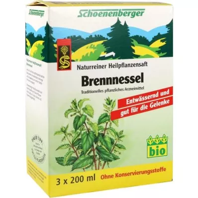 BRENNNESSELSAFT Schoenenberger, 3X200 ml BRENNNESSELSAFT Schoenenberger, 3X200 ml