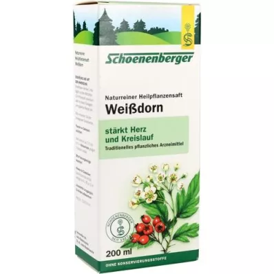 WEISSDORN SAFT Schoenenberger, 200 ml