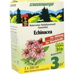 ECHINACEA SAFT Schoenenberger medicinal plant juices, 3X200 ml