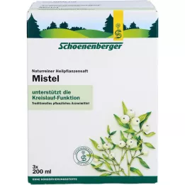 MISTEL SAFT Schoenenberger medicinal plant juices, 3X200 ml