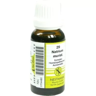 NATRIUM MURIATICUM KOMPLEX No.29 Dilution, 20 ml NATRIUM MURIATICUM KOMPLEX No.29 Dilution, 20 ml