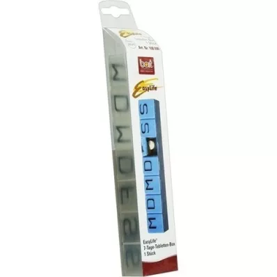 BORT EasyLife 7-day tablet box white, 1 pc