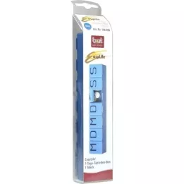 BORT EasyLife 7-day tablet box blue, 1 pc