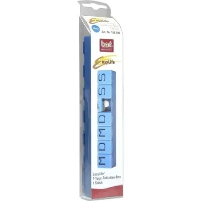 BORT EasyLife 7-day tablet box blue, 1 pc