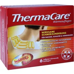 THERMACARE Neck/shoulder pads for pain relief, 6 pieces