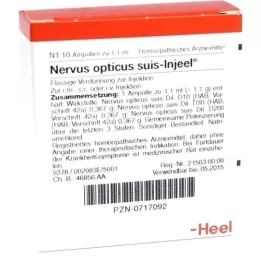 NERVUS OPTICUS suis Injeel ampoules, 10 pcs