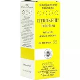 CITROKEHL Tablets, 80 pcs