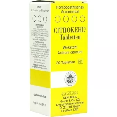 CITROKEHL Tablets, 80 pcs CITROKEHL Tablets, 80 pcs