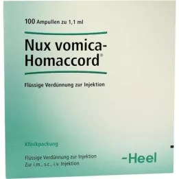 NUX VOMICA HOMACCORD Ampoules, 100 pcs