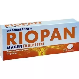 RIOPAN Stomach tablets chewable tablets, 20 pcs