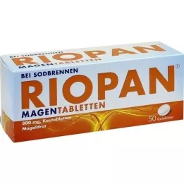 RIOPAN Stomach tablets chewable tablets, 50 pcs