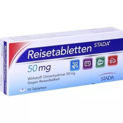 REISETABLETTEN STADA, 10 pcs