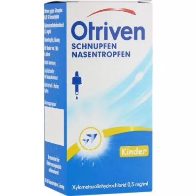 OTRIVEN 0.05% nose drops for children, 10 ml OTRIVEN 0.05% nose drops for children, 10 ml