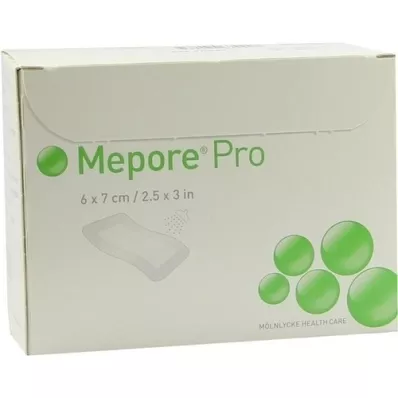 MEPORE Pro sterile plaster 6x7 cm, 60 pcs MEPORE Pro sterile plaster 6x7 cm, 60 pcs