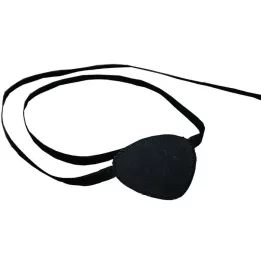 AUGENKLAPPE with black tie, 1 piece