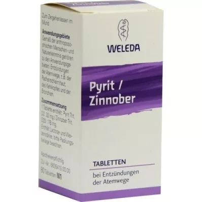 PYRIT ZINNOBER Tablets, 80 pcs PYRIT ZINNOBER Tablets, 80 pcs