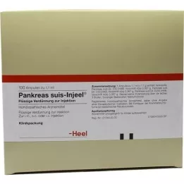 PANKREAS SUIS Injeel ampoules, 100 pcs